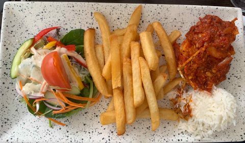 Legana Tavern Lunch Menu - Spicy Prawn Skewers