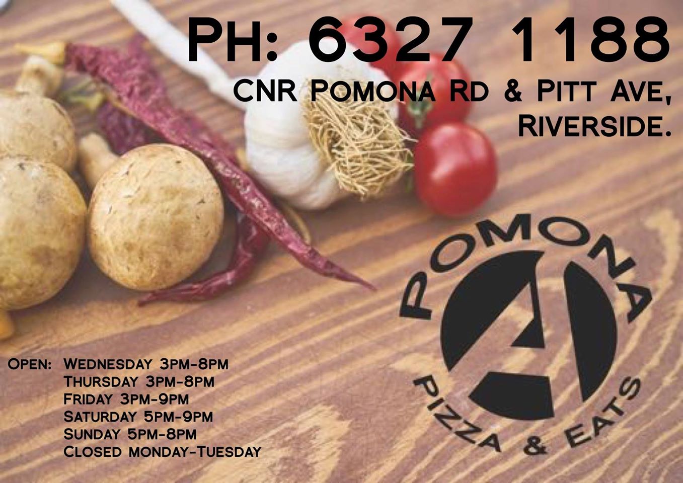 POMONA PIZZA & EATS HEADS UP FOOD GUIDE LAUNCESTON