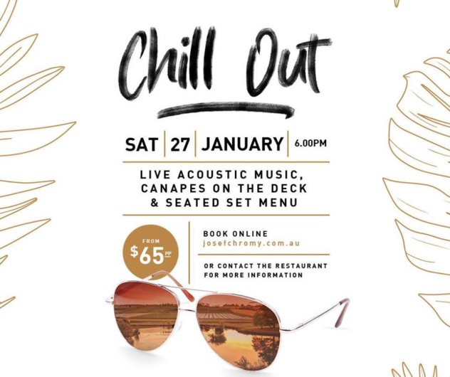 Chill Out at Josef Chromy Wines