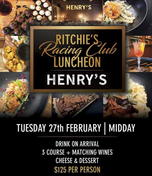 Ritchie's Racing Club Luncheon - Henry's Launceston