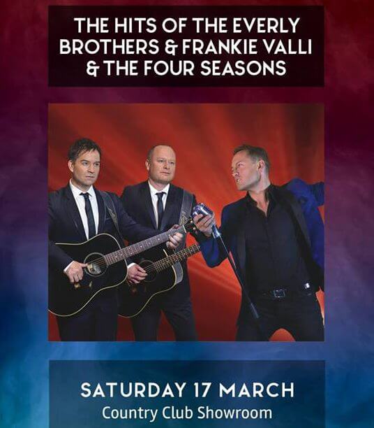 Everly Bros Frankie Valli - Country Club Tasmania