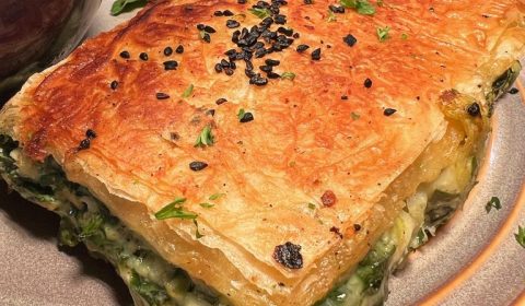 Spanakopita at Elaia Cafe & Greek Restaurant - Launceston