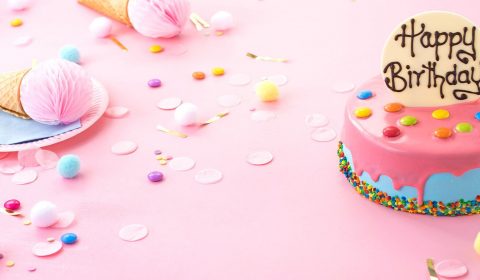 Confetti Cone Party Cake - the Cheesecake Shop - Launceston