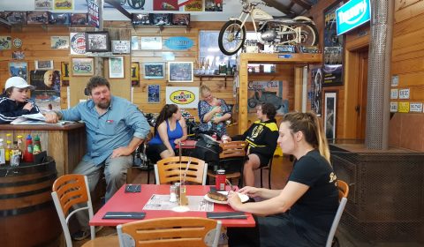 Burt Munro's Cafe - Exeter, Tasmania