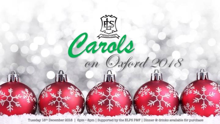 Carols on Oxford 2018 - East Launceston Primary School