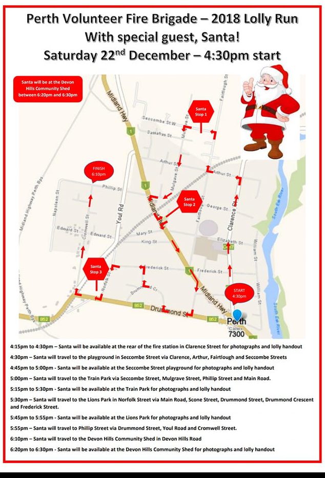 Lolly Run - Perth, Tasmania