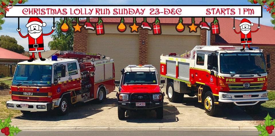 Christmas Lolly Run - Legana Fire Brigade