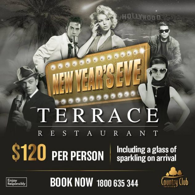 New Year's Eve @ the Terrace Restaurant - Country Club Tasmania