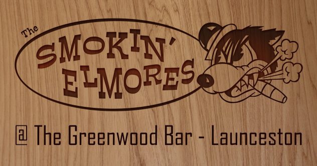 The Smokin' Elmores - Greenwood Bar, Launceston
