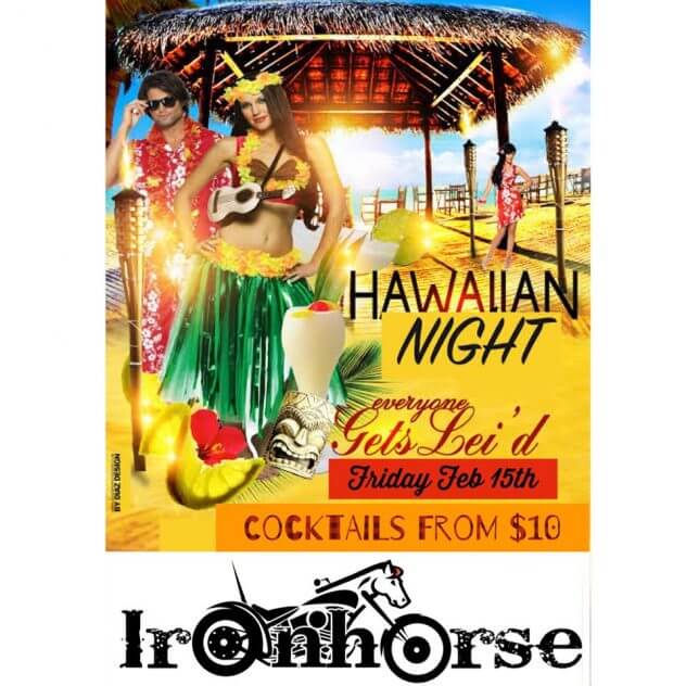 Hawaiian Night - Ironhorse Bar & Grill
