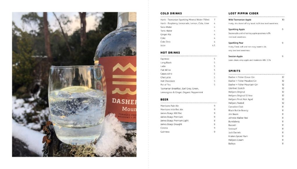 CRADLE MOUNTAIN WILDERNESS VILLAGE RESTAURANT