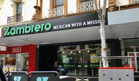 Zambrero Mexican - Brisbane Street