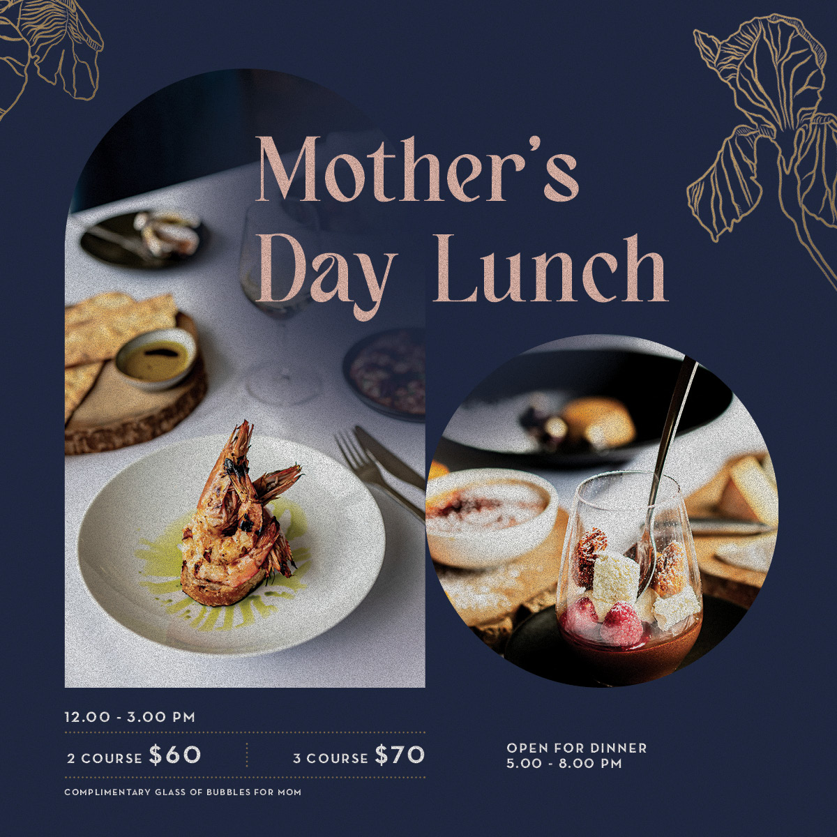 Mother's Day Lunch - Alida's at Penny Royal
