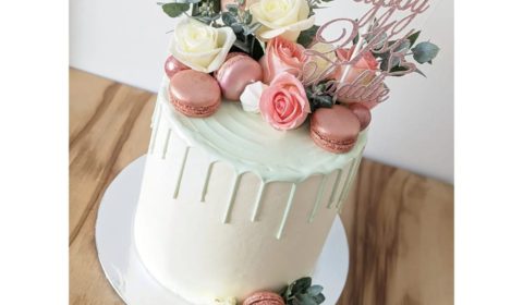 Birthday Cake Blossom by Rhi
