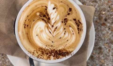 Coffee at Florence Cafe - Brisbane St., Launceston