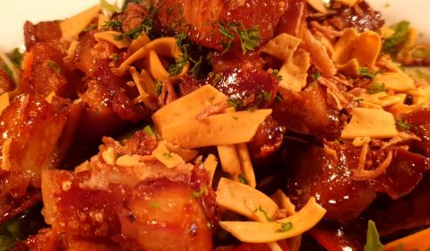 Carrick Inn Hotel Pork Asian Salad