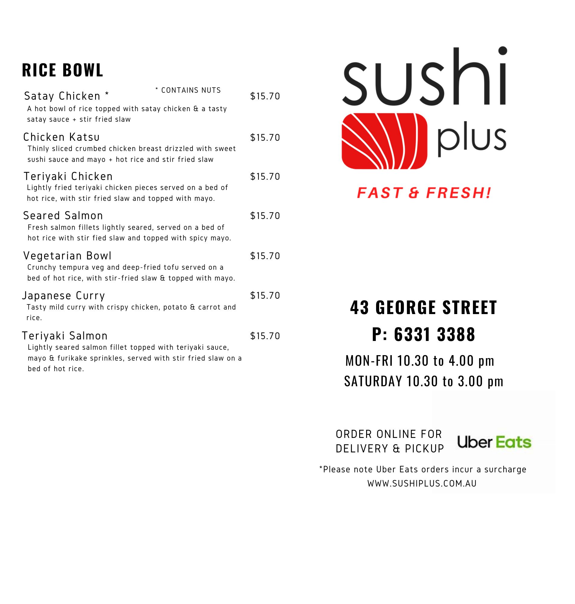 Sushi Plus on George