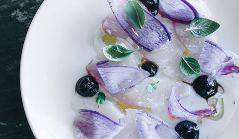 Blue eye Trevalla at Timbre Kitchen - Legana, Tasmania