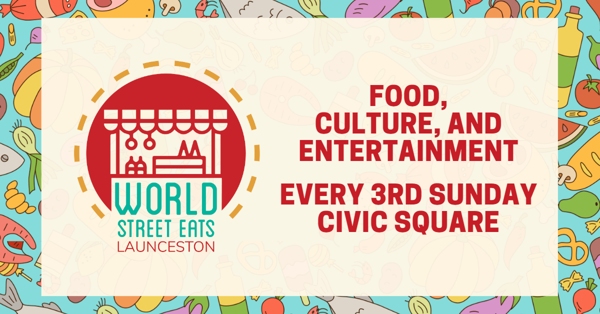 World Street Eats - Civic Square, Launceston, Tasmania